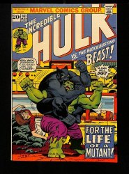 Cover Scan: Incredible Hulk (1962) #161 NM 9.4 VS. the Beast! - Item ID #457732
