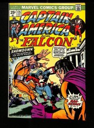 Cover Scan: Captain America #175 NM+ 9.6 X-Men! Moonstone! Marvel Girl! - Item ID #457744