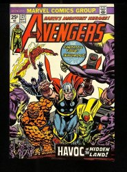 Cover Scan: Avengers #127 NM- 9.2 Fantastic Four, Inhumans!!! - Item ID #457771