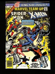 Cover Scan: Marvel Team-up Annual #1 VF+ 8.5 Spider-Man and the X-Men! - Item ID #457784
