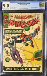 Cover Scan: Amazing Spider-Man #36 CGC VF/NM 9.0 1st Appearance Looter! 1966! - Item ID #460329