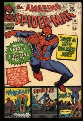 Cover Scan: Amazing Spider-Man #38 VG/FN 5.0 2nd Mary Jane! Last Ditko issue! - Item ID #460380