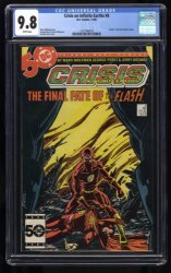 Cover Scan: Crisis on Infinite Earths #8 CGC NM/M 9.8 Death of Barry Allen! - Item ID #461066