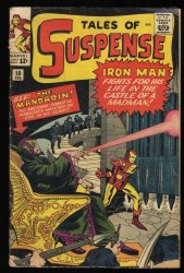 Cover Scan: Tales Of Suspense #50 VG 4.0 Stan Lee! Jack Kirby! 1st App Mandarin! - Item ID #461074