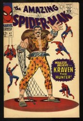 Cover Scan: Amazing Spider-Man #47 VF 8.0 John Romita Kraven the Hunter Cover! - Item ID #461172