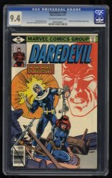 Cover Scan: Daredevil #160 CGC NM 9.4 Off White to White Bullseye! - Item ID #461204