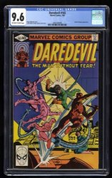 Cover Scan: Daredevil #165 CGC NM+ 9.6 Off White to White Doctor Octopus Frank Miller Art! - Item ID #461209