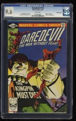 Cover Scan: Daredevil #170 CGC NM+ 9.6 Western Penn Kingpin Bullseye Appearances! - Item ID #461214