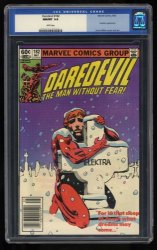 Cover Scan: Daredevil #182 CGC NM/M 9.8 Newsstand Variant - Item ID #461226