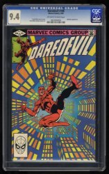 Cover Scan: Daredevil #186 CGC NM 9.4 Off White to White - Item ID #461231
