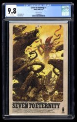 Cover Scan: Seven to Eternity #1 CGC NM/M 9.8 Cover B Variant - Item ID #461317