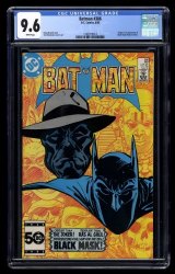 Cover Scan: Batman #386 CGC NM+ 9.6 1st Black Mask! Tom Mandrake Cover Art! - Item ID #461327