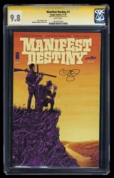 Cover Scan: Manifest Destiny #1 CGC NM/M 9.8 SS Signed Dingess! - Item ID #461339