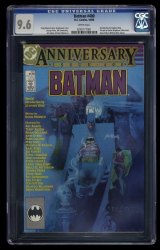 Cover Scan: Batman #400 CGC NM+ 9.6 Intro by Stephen King! Art by Wrightson! Byrne! - Item ID #461344