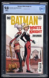 Cover Scan: Batman: White Knight #3 CBCS NM/M 9.8 White Pages Cover B Variant - Item ID #461357