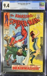 Cover Scan: Amazing Spider-Man #59 CGC NM 9.4 Off White to White 1st Mary Jane Watson Cover! - Item ID #461470