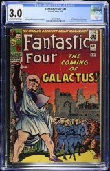 Cover Scan: Fantastic Four #48 CGC GD/VG 3.0 Off White to White 1st Silver Surfer Galactus! - Item ID #461473
