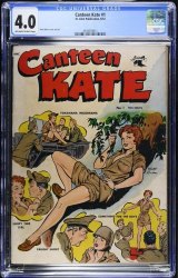 Cover Scan: Canteen Kate (1952) #1 CGC VG 4.0 Off White to White Matt Baker Art! - Item ID #461476