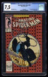 Cover Scan: Amazing Spider-Man #300 CGC VF- 7.5 1st Full Appearance Venom! - Item ID #462419