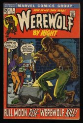 Cover Scan: Werewolf By Night #1 VG- 3.5 1st Solo Series Classic Ploog Cover! - Item ID #462427