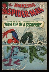 Cover Scan: Amazing Spider-Man #29 VG+ 4.5 2nd Appearance Scorpion! Stan Lee! - Item ID #462428