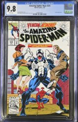 Cover Scan: Amazing Spider-Man #374 CGC NM/M 9.8 White Pages Venom Appearance! - Item ID #462746
