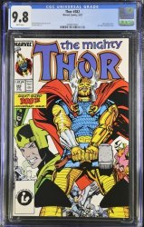 Cover Scan: Thor #382 CGC NM/M 9.8 White Pages - Item ID #462751