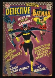 Cover Scan: Detective Comics (1937) #359 GD- 1.8 1st Appearance Batgirl (Barbara Gordon)! - Item ID #464493
