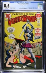 Cover Scan: Wonder Woman #204 CGC VF+ 8.5 1st Appearance Nubia Origin of WW and Amazons! - Item ID #466597