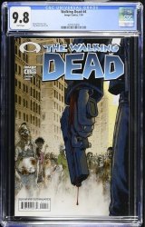 Cover Scan: Walking Dead #4 CGC NM/M 9.8 Tony Moore Cover and Art! Original Series! - Item ID #467196