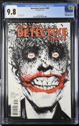 Cover Scan: Detective Comics #880 CGC NM/M 9.8 White Pages Jock Joker Cover!!! Batman!! - Item ID #467996