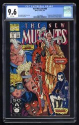 Cover Scan: New Mutants #98 CGC NM+ 9.6 1st Appearance Deadpool!  - Item ID #468077