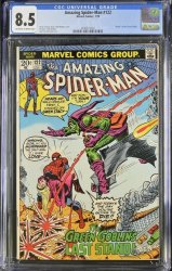Cover Scan: Amazing Spider-Man #122 CGC VF+ 8.5 Death of the Green Goblin!  - Item ID #468429