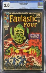 Cover Scan: Fantastic Four #49 CGC GD/VG 3.0 2nd Silver Surfer 1st Full Galactus! - Item ID #468437