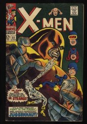 Cover Scan: X-Men #33 FN+ 6.5 Juggernaut Appearance! Dr. Strange Cameo! - Item ID #468664