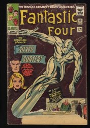 Cover Scan: Fantastic Four #50 Fair 1.0 3rd Appearance Silver Surfer! - Item ID #468667