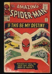 Cover Scan: Amazing Spider-Man #31 GD 2.0 1st Appearance Gwen Stacy!! - Item ID #468668