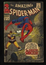 Cover Scan: Amazing Spider-Man #46 GD+ 2.5 Romita Cover! 1st App. Shocker!  - Item ID #468682