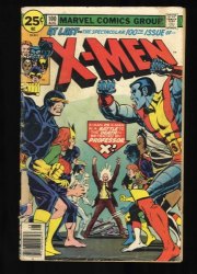 Cover Scan: X-Men #100 GD/VG 3.0 Old Versus New Team!! Dave Cockrum Art! Claremont Story! - Item ID #468685