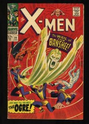 Cover Scan: X-Men #28 VG/FN 5.0 1st Appearance Banshee! Cyclops!  Ogre!! - Item ID #468694