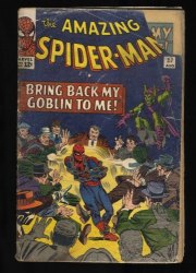 Cover Scan: Amazing Spider-Man #27 P 0.5 Appearance of Green Goblin! - Item ID #468701