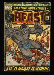 Cover Scan: Amazing Adventures #11 FA/GD 1.5 1st Appearance Beast!  - Item ID #468707