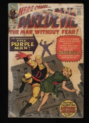 Cover Scan: Daredevil #4 Fair 1.0 1st Appearance Killgrave, the Purple Man! - Item ID #468720