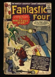 Cover Scan: Fantastic Four #20 Fair 1.0 Origin and 1st Full App of Molecule Man! - Item ID #468722