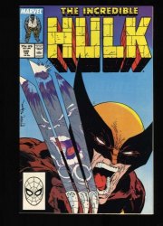 Cover Scan: Incredible Hulk (1962) #340 VF+ 8.5 Todd McFarlane Classic Cover! - Item ID #468723