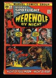 Cover Scan: Marvel Spotlight #2 VG+ 4.5 1st Appearance Werewolf by Night! - Item ID #468744