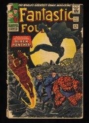 Cover Scan: Fantastic Four #52 P 0.5 See Description 1st Appearance of Black Panther! - Item ID #468747