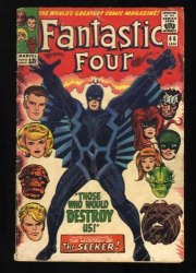 Cover Scan: Fantastic Four #46 GD/VG 3.0 1st Black Bolt 2nd Inhumans! Jack Kirby! - Item ID #468771