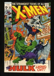 Cover Scan: X-Men #66 FN/VF 7.0 Hulk First and Only Appearance in X-Men! - Item ID #468813