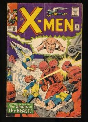 Cover Scan: X-Men #15 GD- 1.8 2nd Appearance Sentinels! 1st Appearance Master Mold! - Item ID #468837